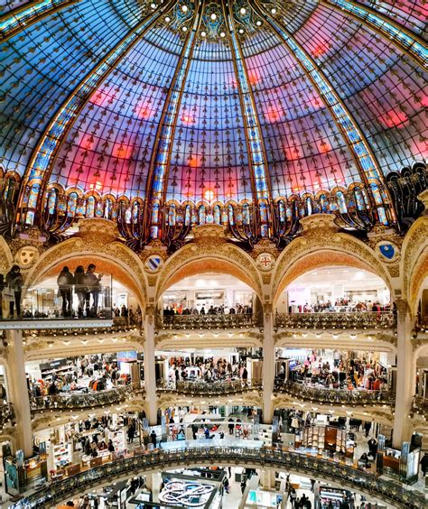 galeries lafayette paris view.